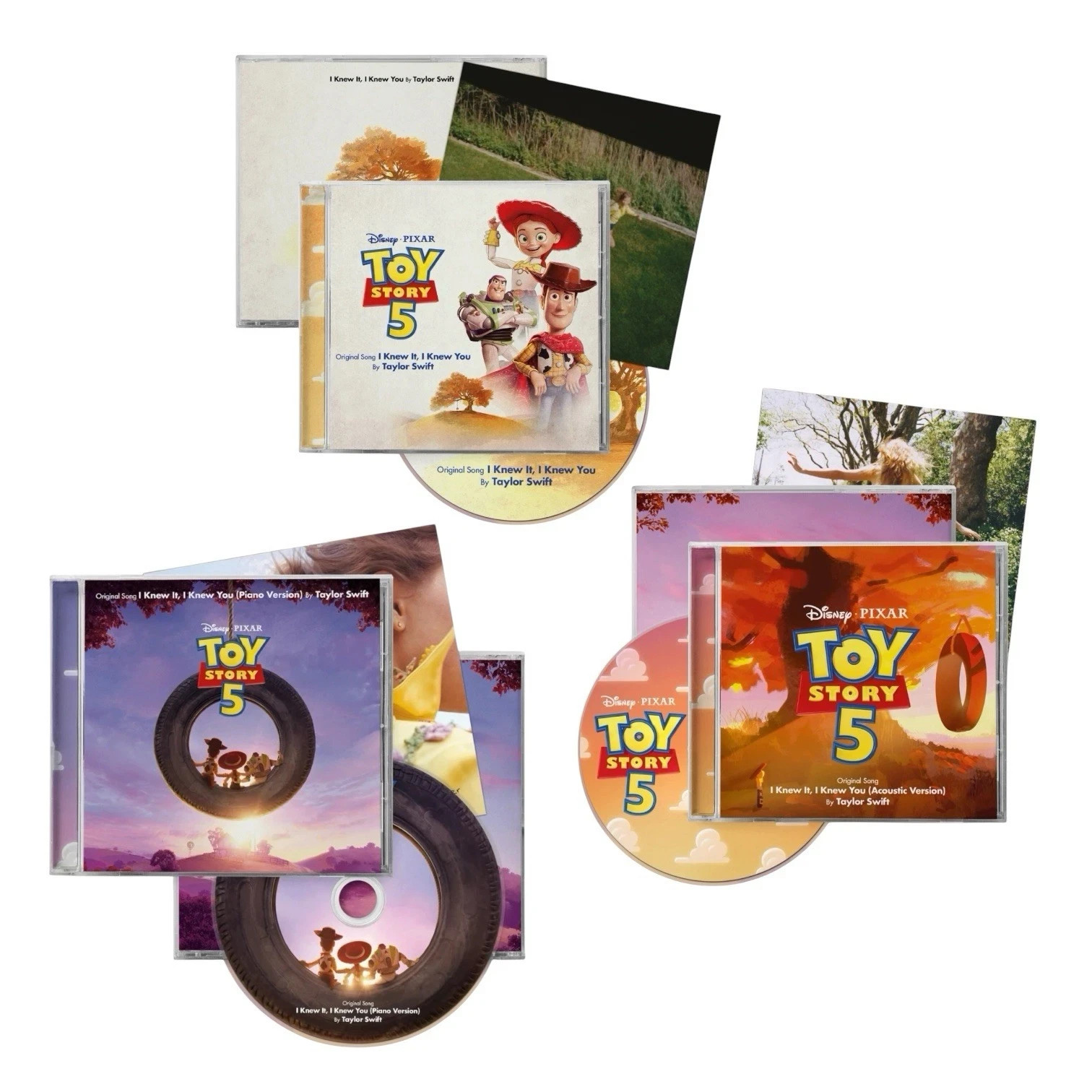 Taylor Swift x Toy Story 5 Limited Collector’s CDs Complete Set Of 3