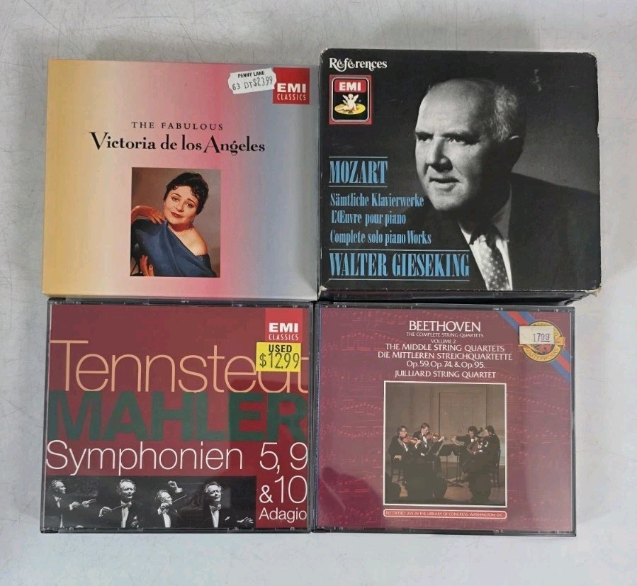 HUGE Lot of Mixed CLASSICAL CD Deluxe Box Sets EMI SONY LONDON VIRGIN ODYSSEY