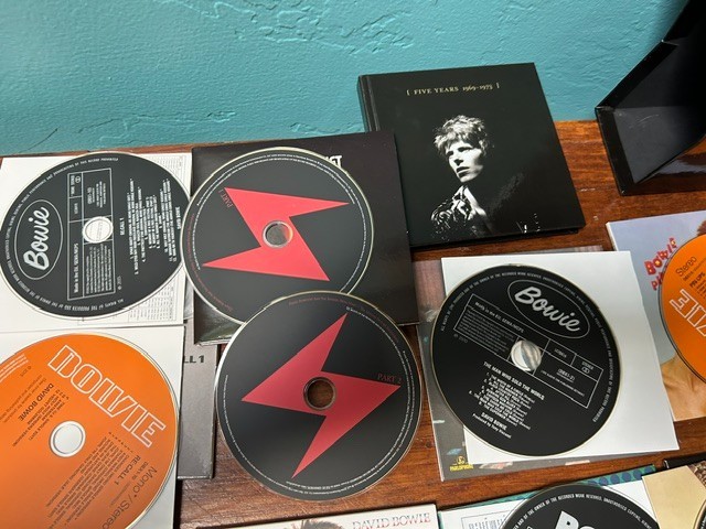 David Bowie Five Years 1969-1973 12CD Box Set Complete Parlophone VG IOB PLAY