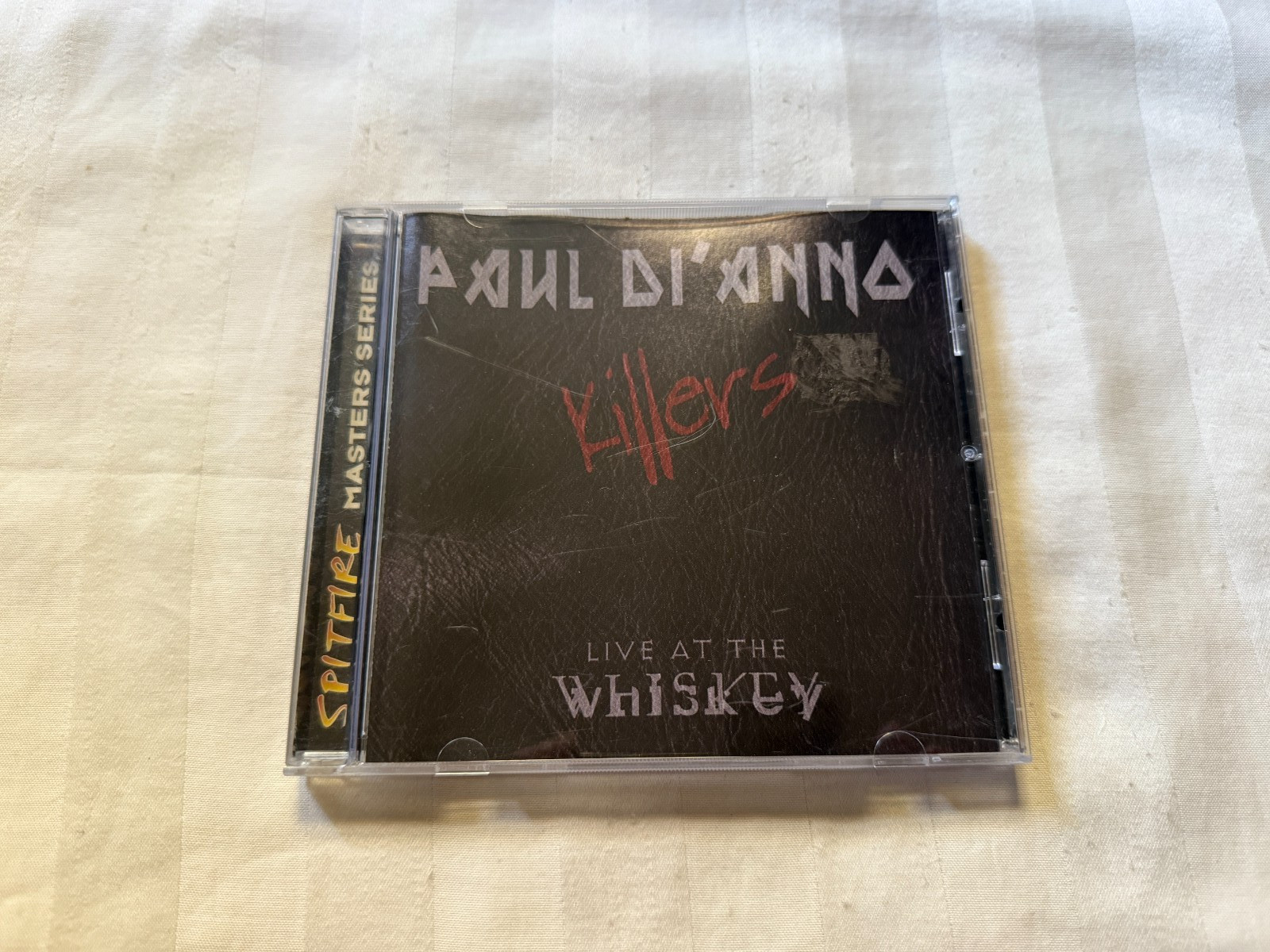 Paul Di'anno Killers - Live at the Whiskey CD 2000 Spitfire Iron Maiden OOP RARE