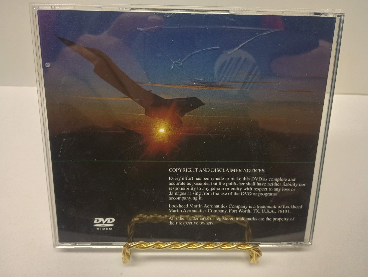 Viper Pilot's Greatest Hits DVD 2002 Military Aviation Lockheed Martin