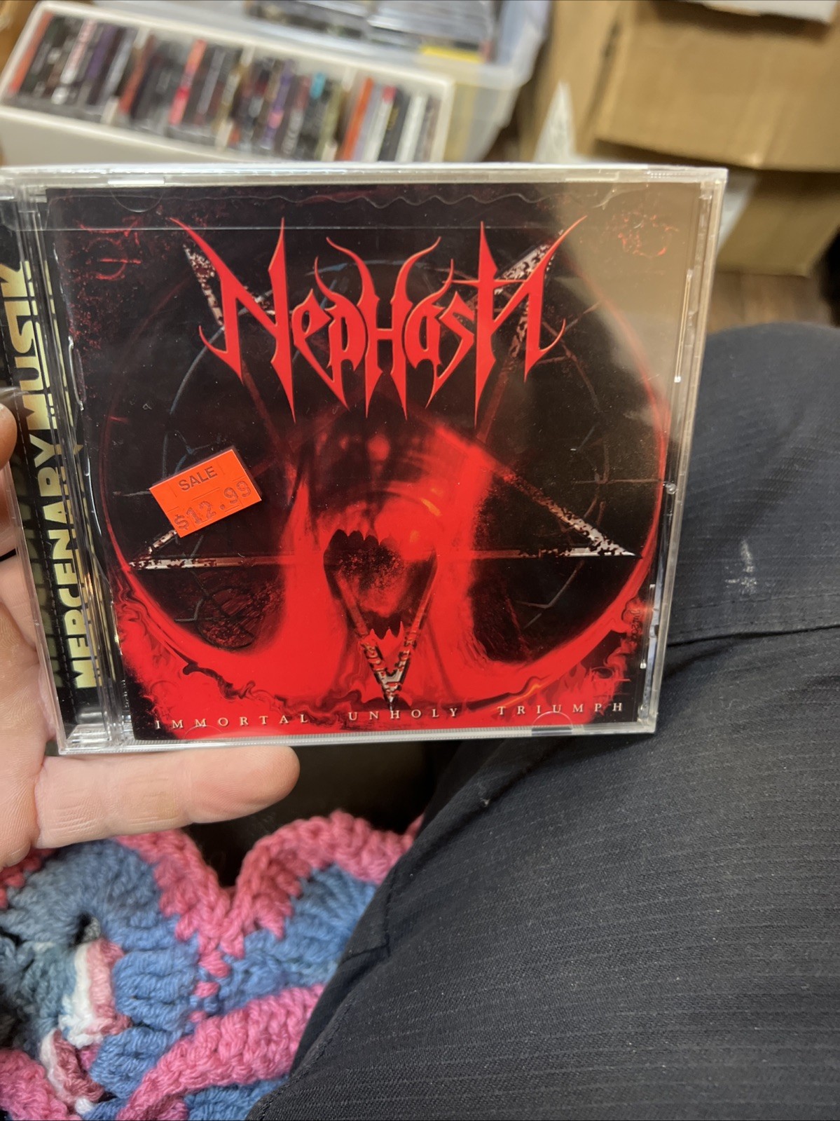 NEPHASTH - Immortal Unholy Triumph - CD - Import - **brand New** - RARE