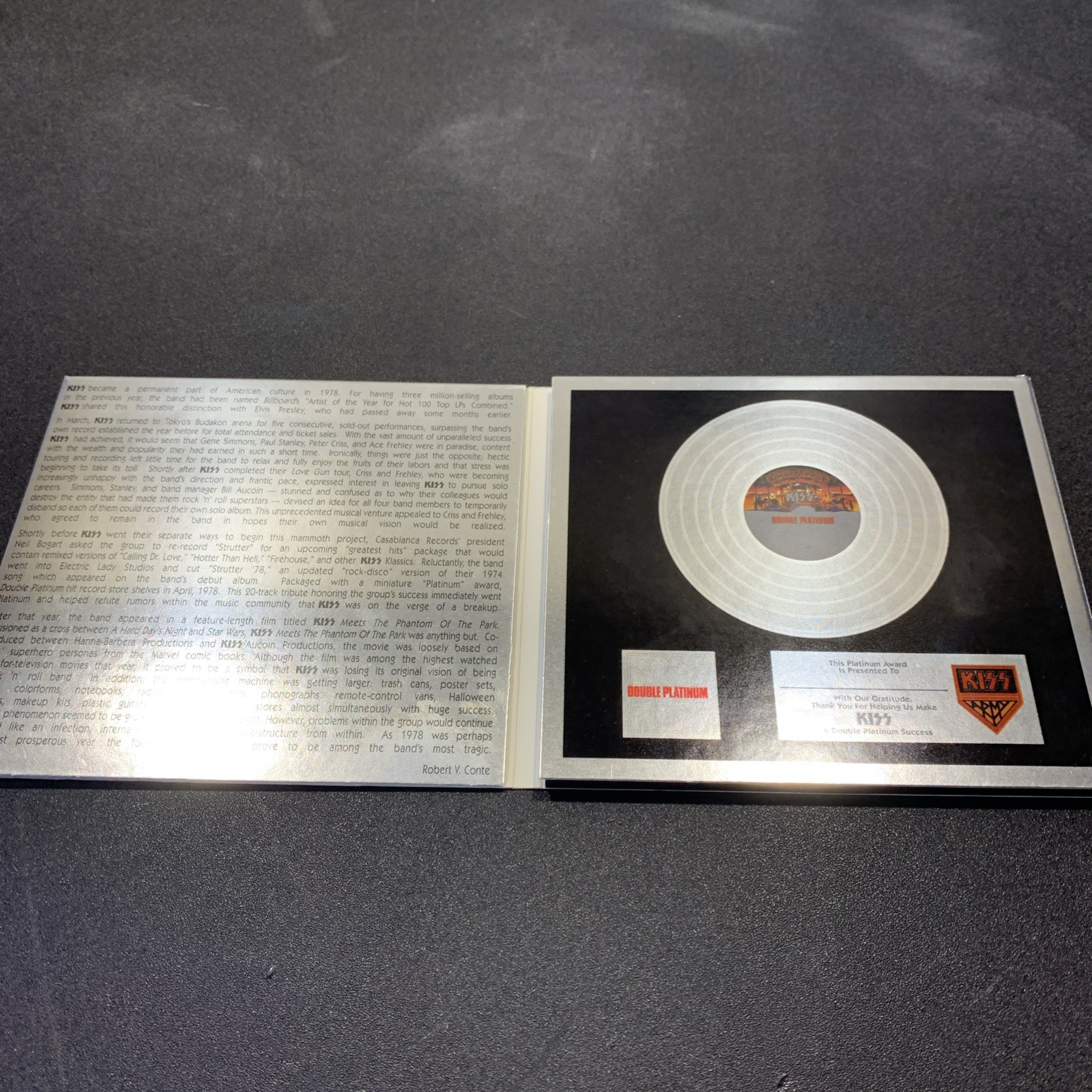 KISS ~ Double Platinum ~ (Vintage Digipak CD, 1997 Mercury – 314 532 383-2)