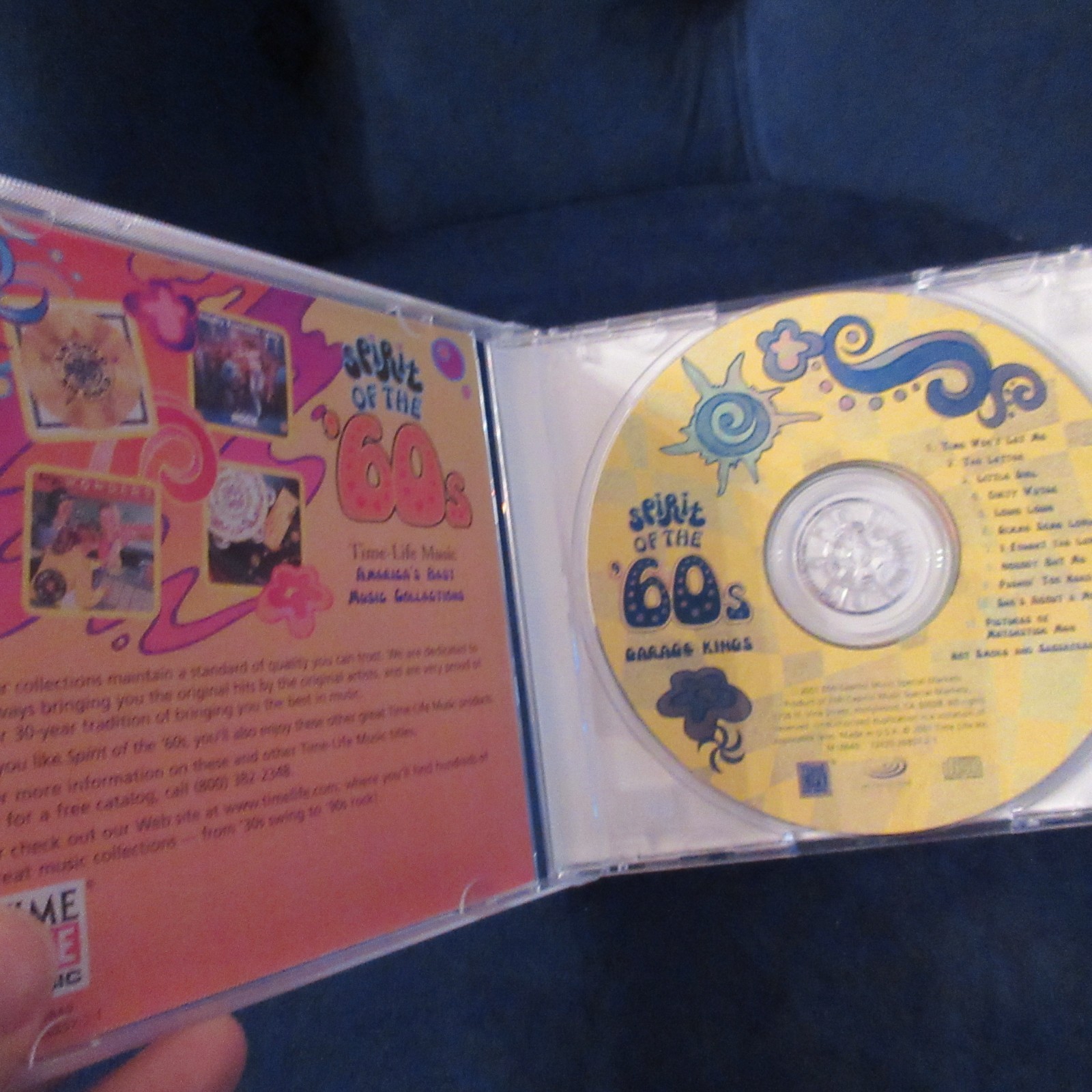Spirit Of The '60s Rockin' Bands Garage Kings Cd Very Good