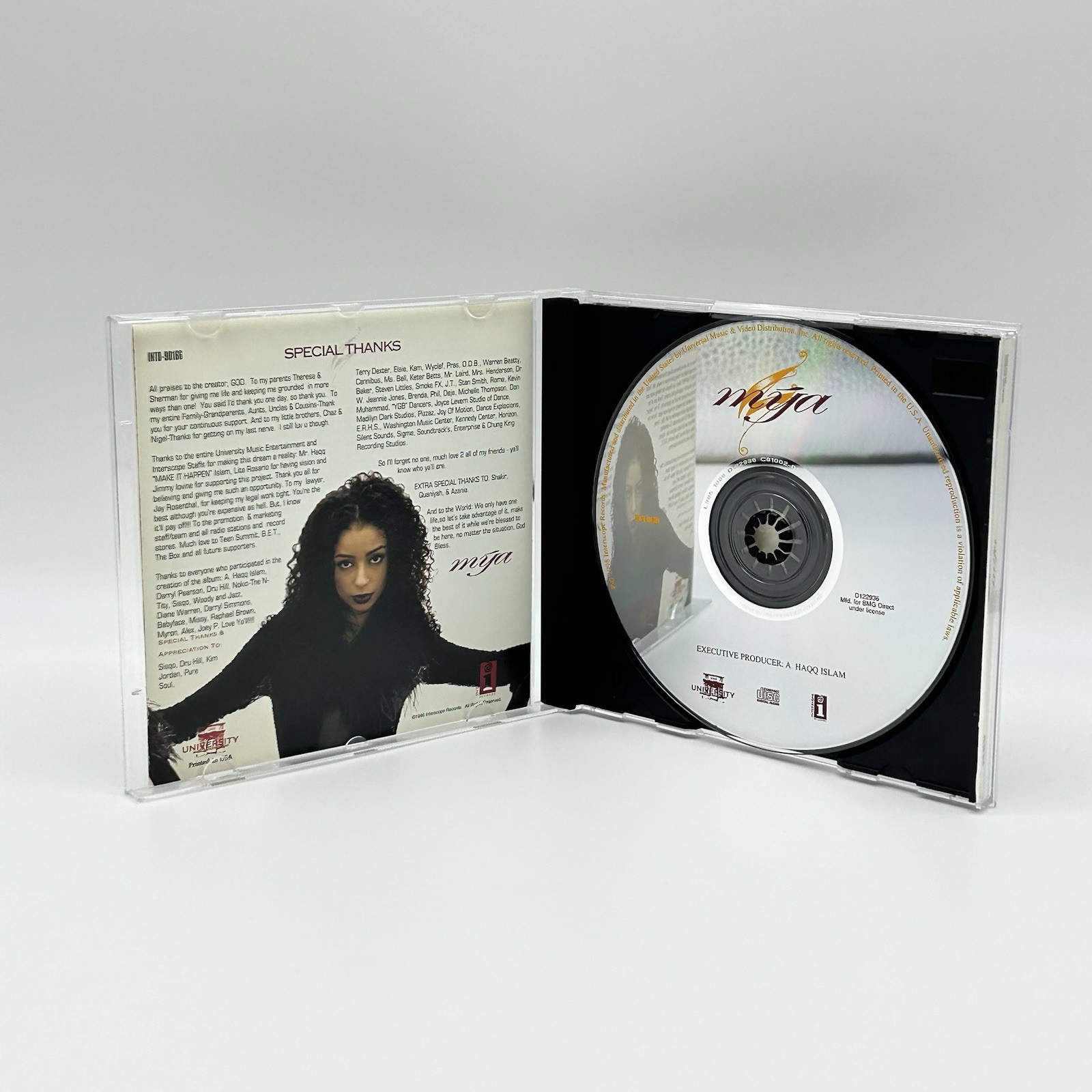 Mya - Mya [Self-Titled] (CD, 1998, Debut Album, OG Press, Interscope/ Universal)