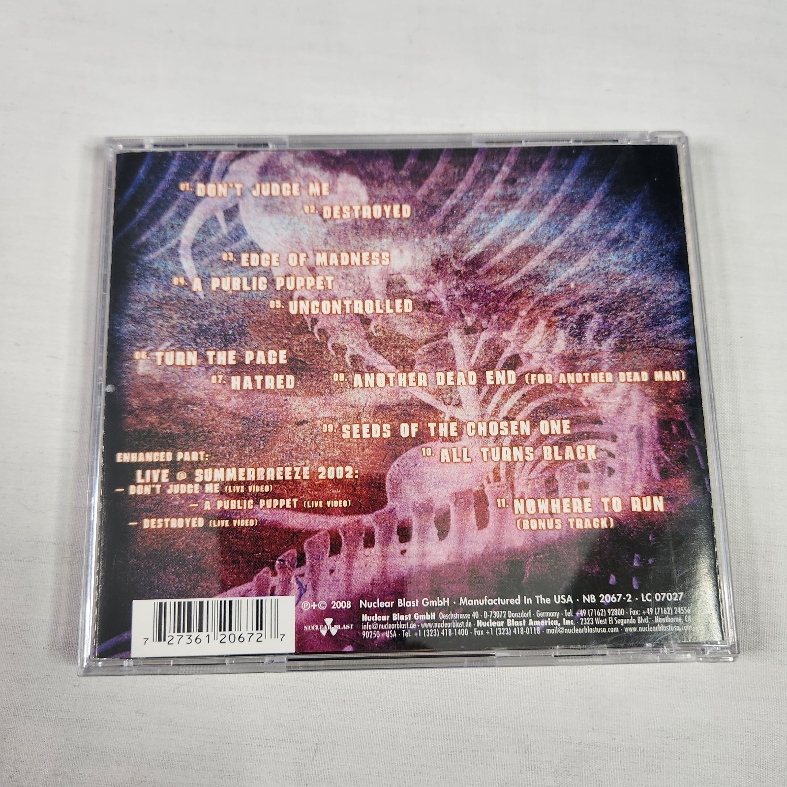 Hypocrisy – Catch 22 (V2.0.08) CD 2008 Death Metal