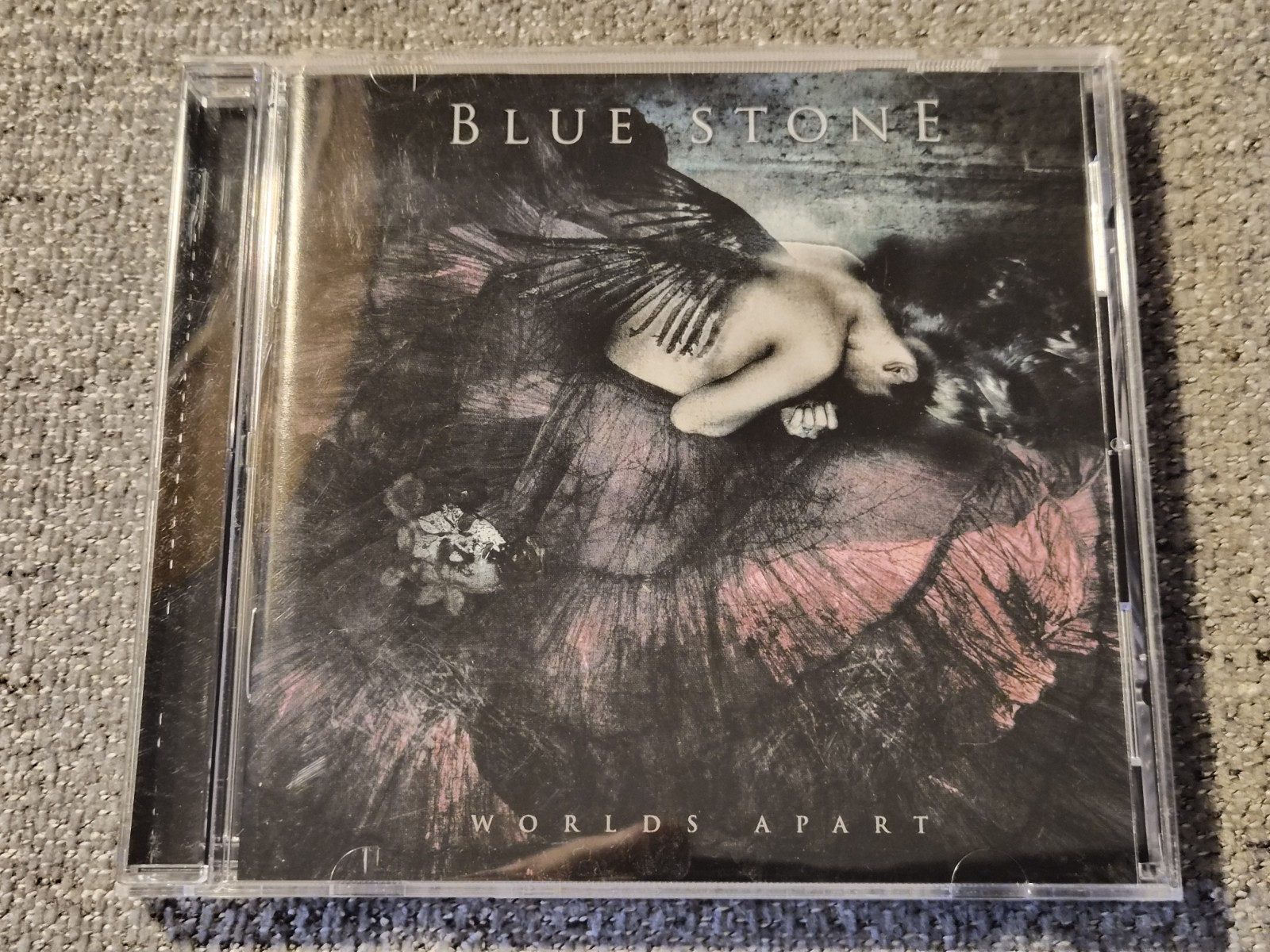 (456) Blue Stone Worlds Apart CD Ambient Electronic Chill Rare Album