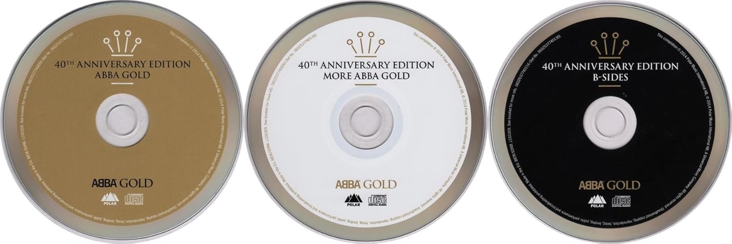 ABBA – Gold (Greatest Hits) 3 CD Box Set - 40th Anniversary Edition