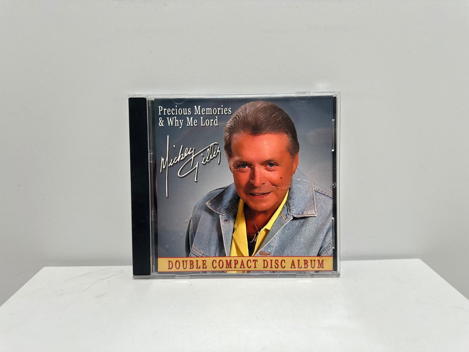 Mickey Gilley - Precious Memories & Why Me Lord CD *RARE* 20 Gospel Favorites