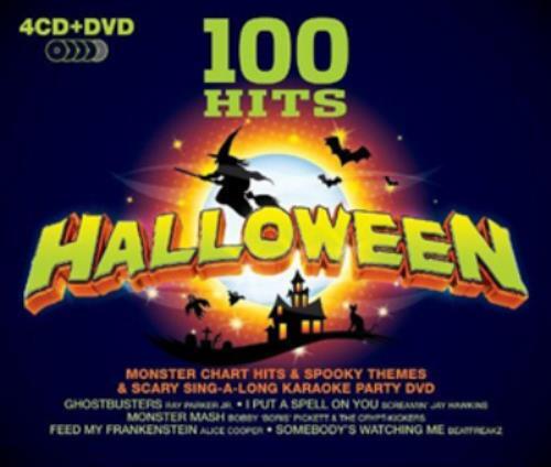 Various Artists : 100 Hits: Halloween CD Box Set with DVD 5 discs (2009)
