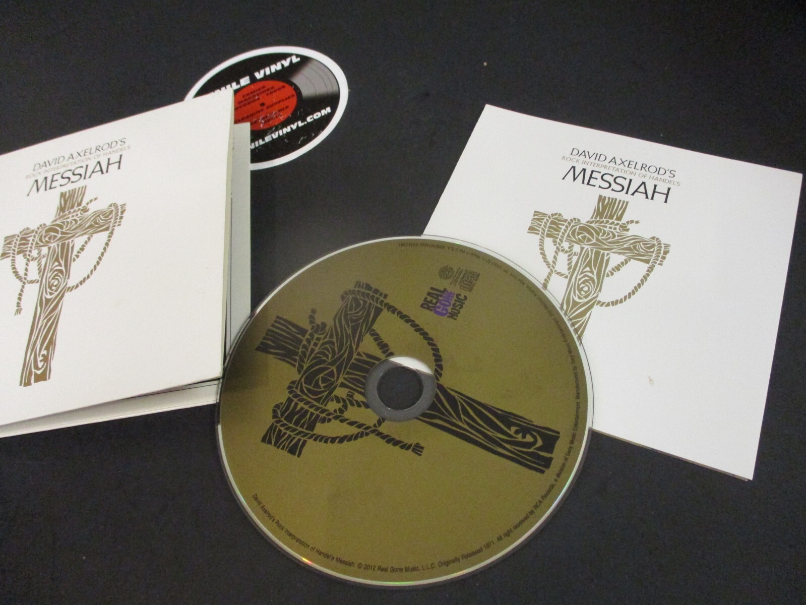 DAVID AXELROD David Axelrod's Rock Interpretation Of Handel's Messiah 2012 CD