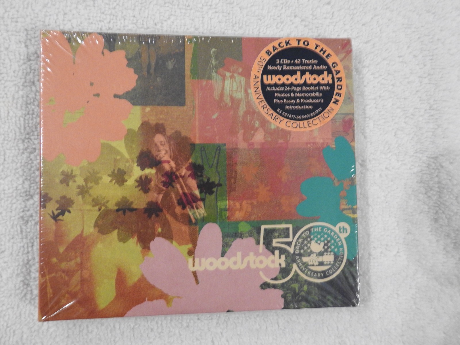"Woodstock Back to the Garden 50th Anniversary Collection" BRAND NEW 3 CD SET!