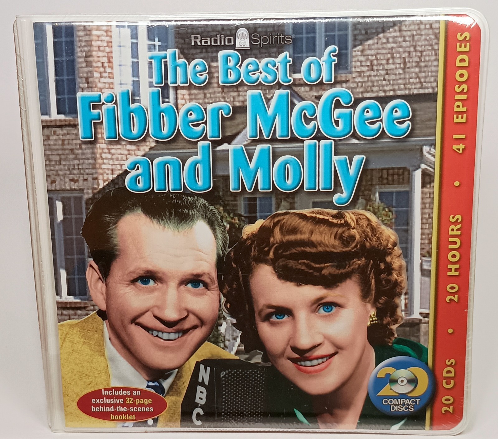 Old-Time Radio Show: The Best Of Fibber McGee & Molly, 20 Audio CDs, Brand New