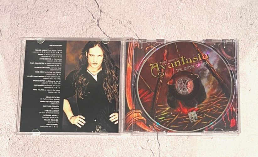 Avantasia Tobias Sammet's The Metal Opera - Part I CD 2001 AFM Records
