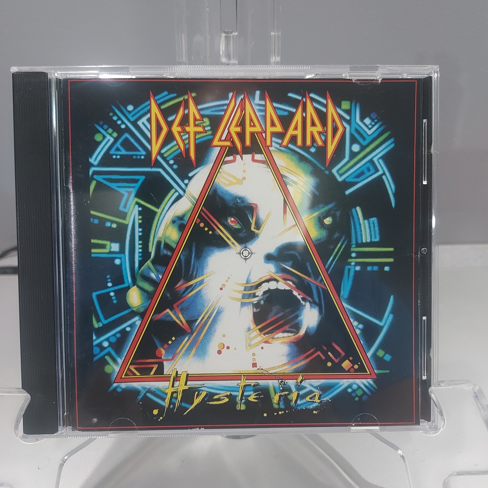 DEF LEPPARD Hysteria CD 1987 Mercury Records 830 675-2 Resurfaced Disc COMPLETE