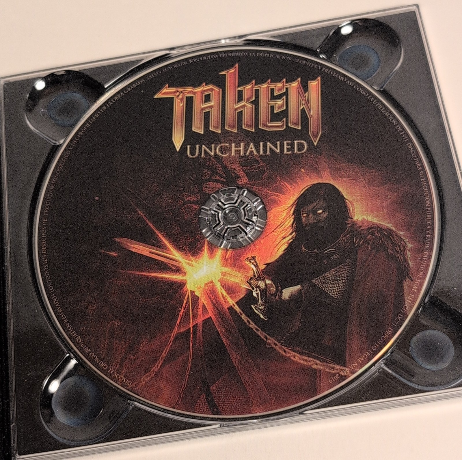 Taken - Unchained El Gringo Music CD-DC71 2019 Digipak Heavy / Power Metal CD