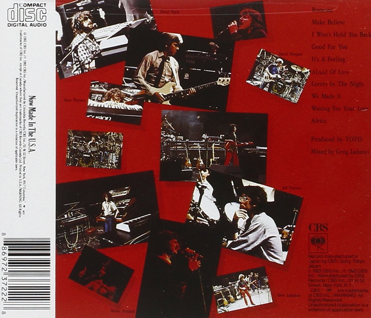 Toto Toto IV (CD)