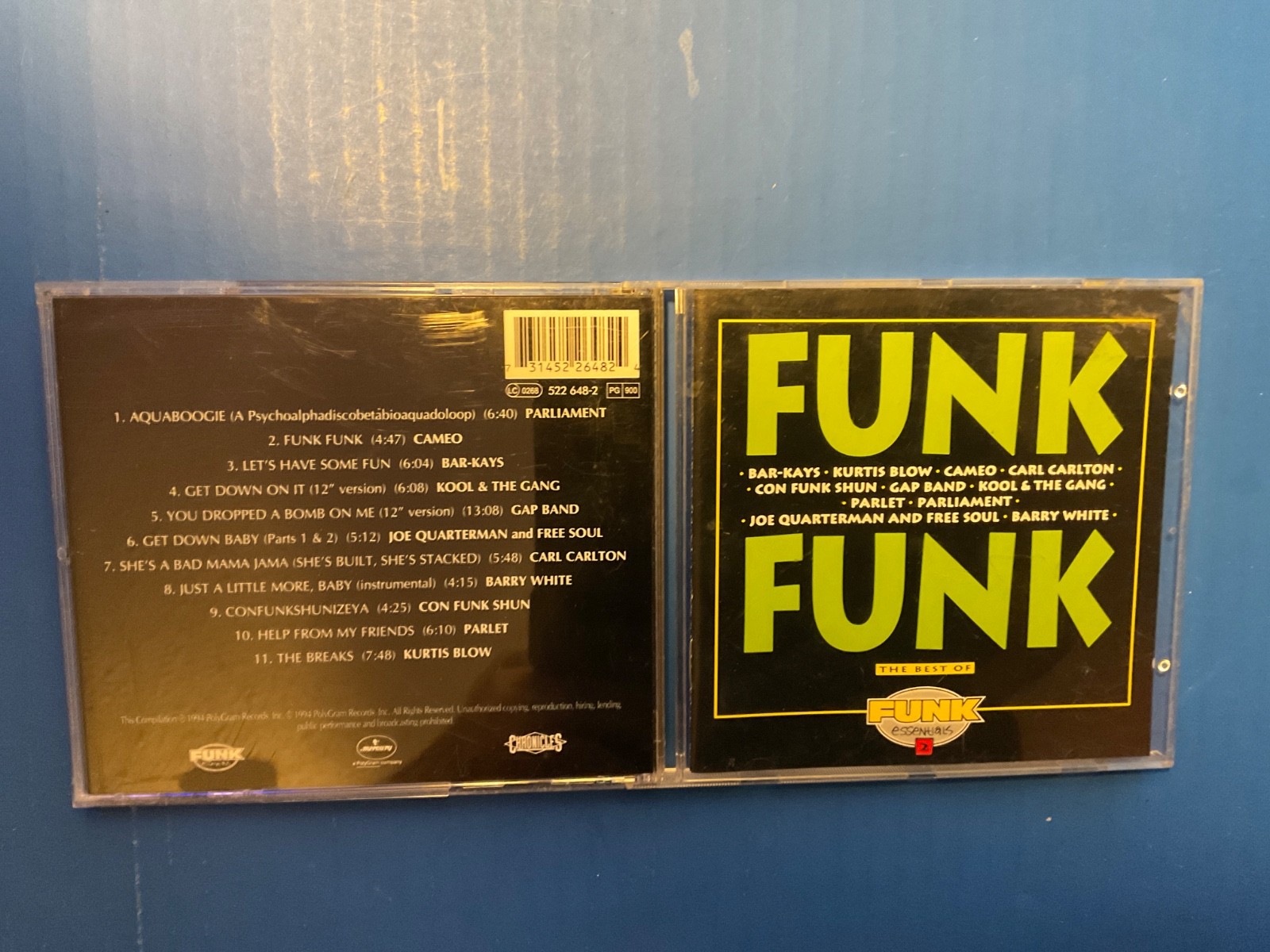 FUNK FUNK - The Best of Funk Essentials vol.#2 - Funk/R&B CD 1994 Polygram