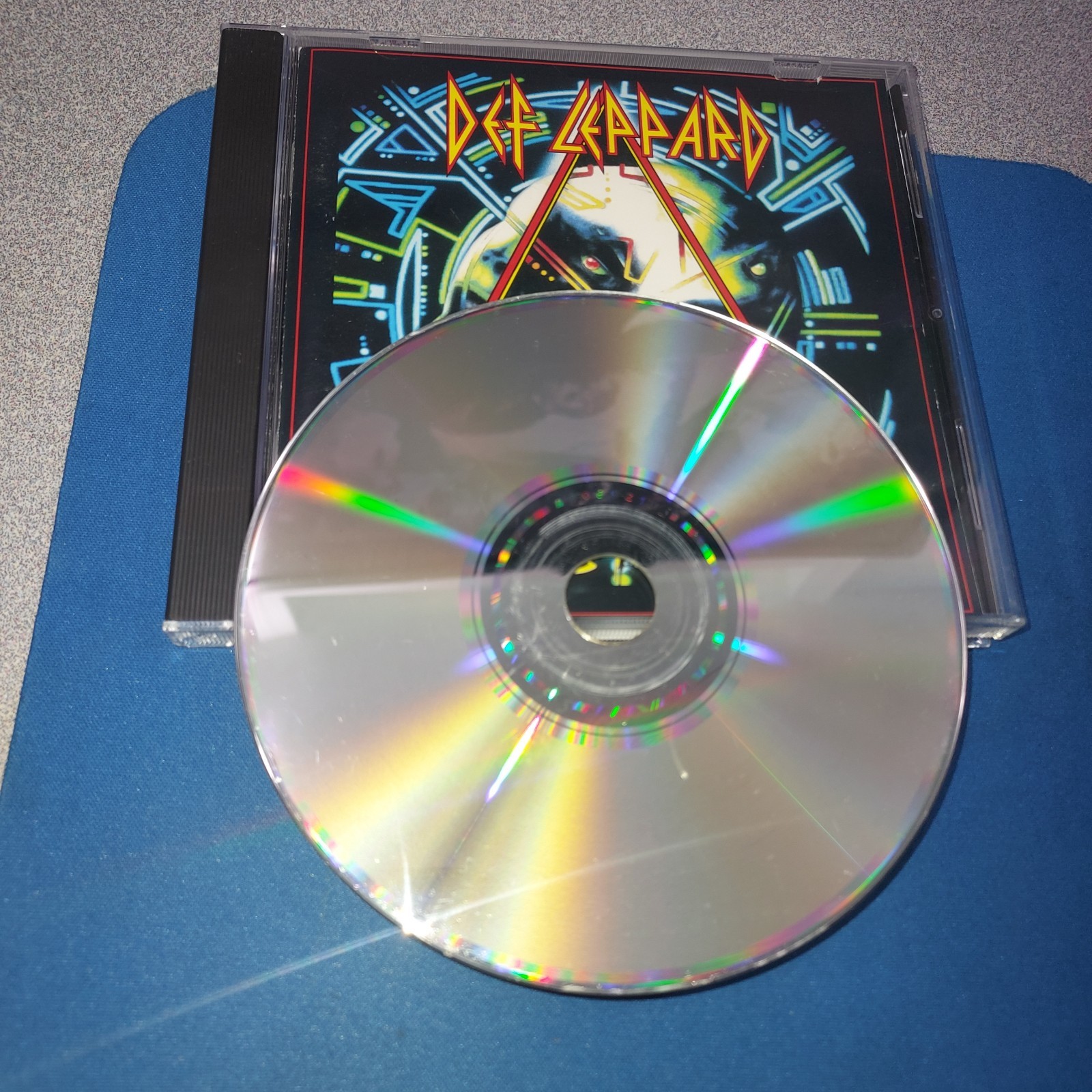 DEF LEPPARD Hysteria CD 1987 Mercury Records 830 675-2 Resurfaced Disc COMPLETE