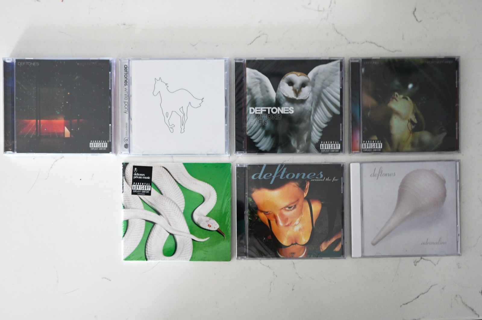 Deftones 7 NEW CD Lot ALL SEALEDfor fans of Korn, Limp Bizkit, Linkin Park, Tool