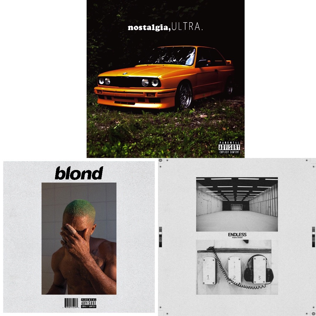 Frank Ocean - 3-CD Bundle (Blonde, nostalgia,ULTRA, Endless) R&B/Soul Pop Import