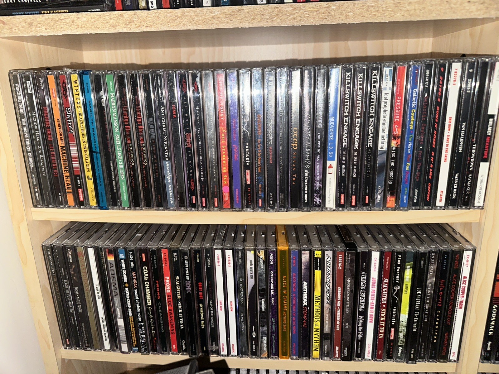 Heavy Metal and Hard Rock Cd's.