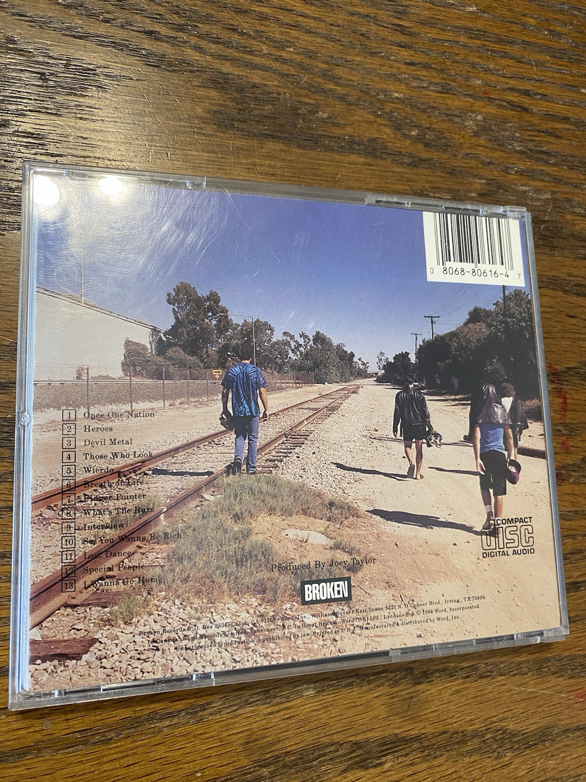 NOBODY SPECIAL - Call It Whatever You Want - CD Grunge Punk 80’s Rare Oop Wierdo