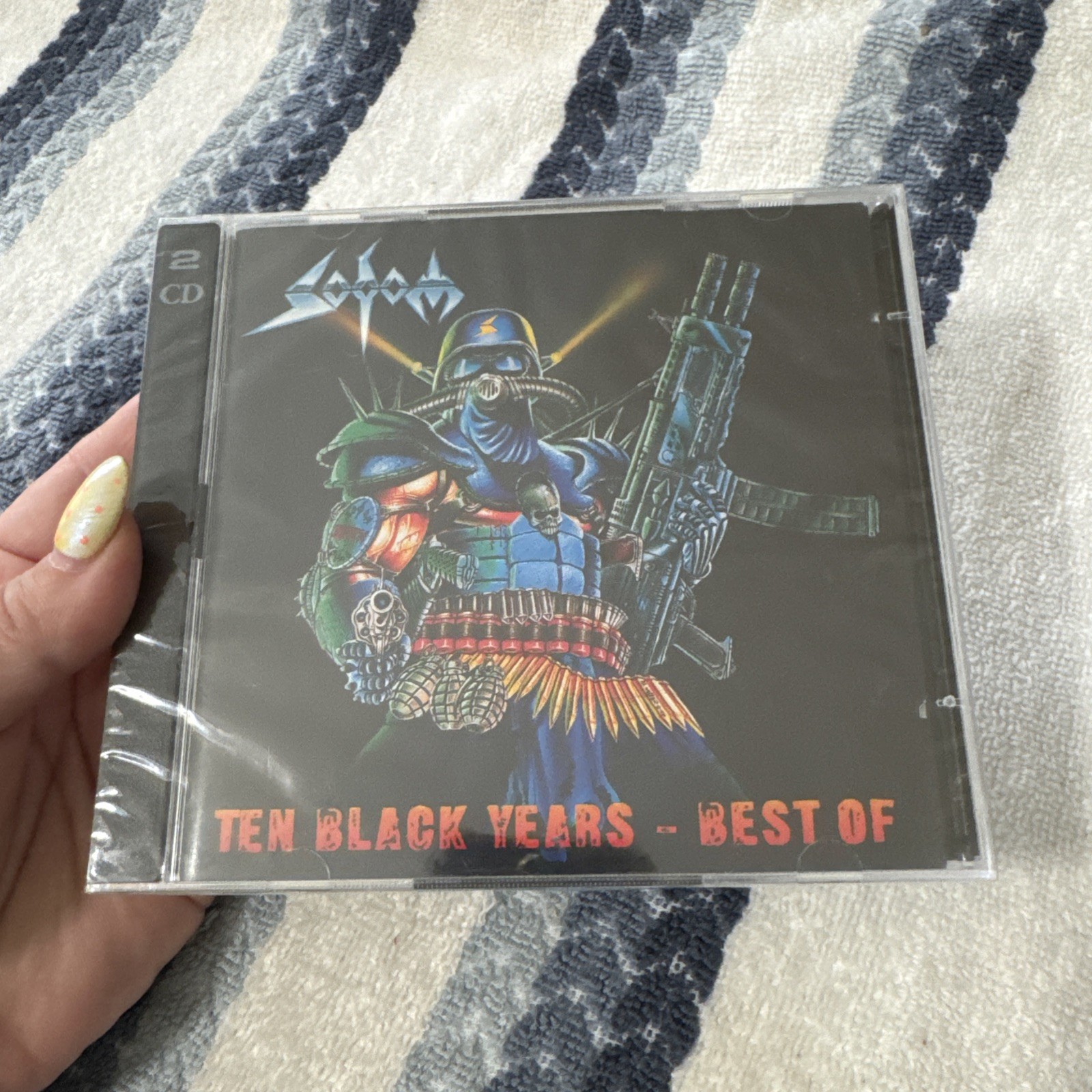NEW READ* Sodom Ten Black Years - Best Of 2CD Thrash Compilation SPV Steamhammer