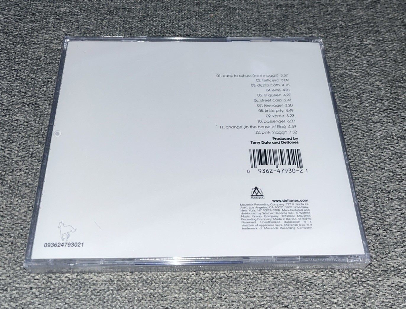 White Pony (Added Track) by Deftones (New CD)⭐️Buy Any 3 Get 1 Free⭐️