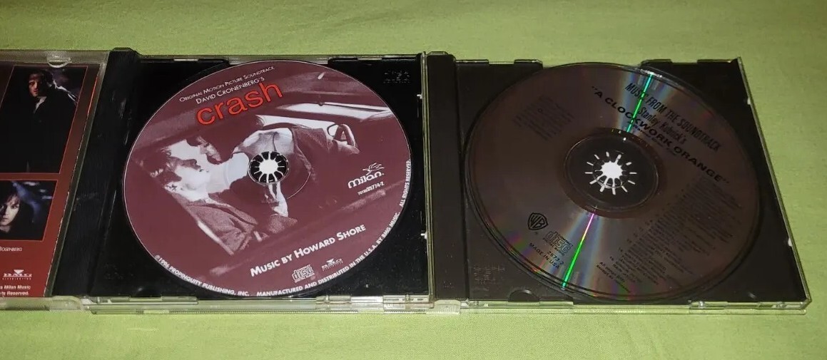 Dark City Dracula Clockwork Orange Naked Lunch Wolf Score Soundtrack CD Lot