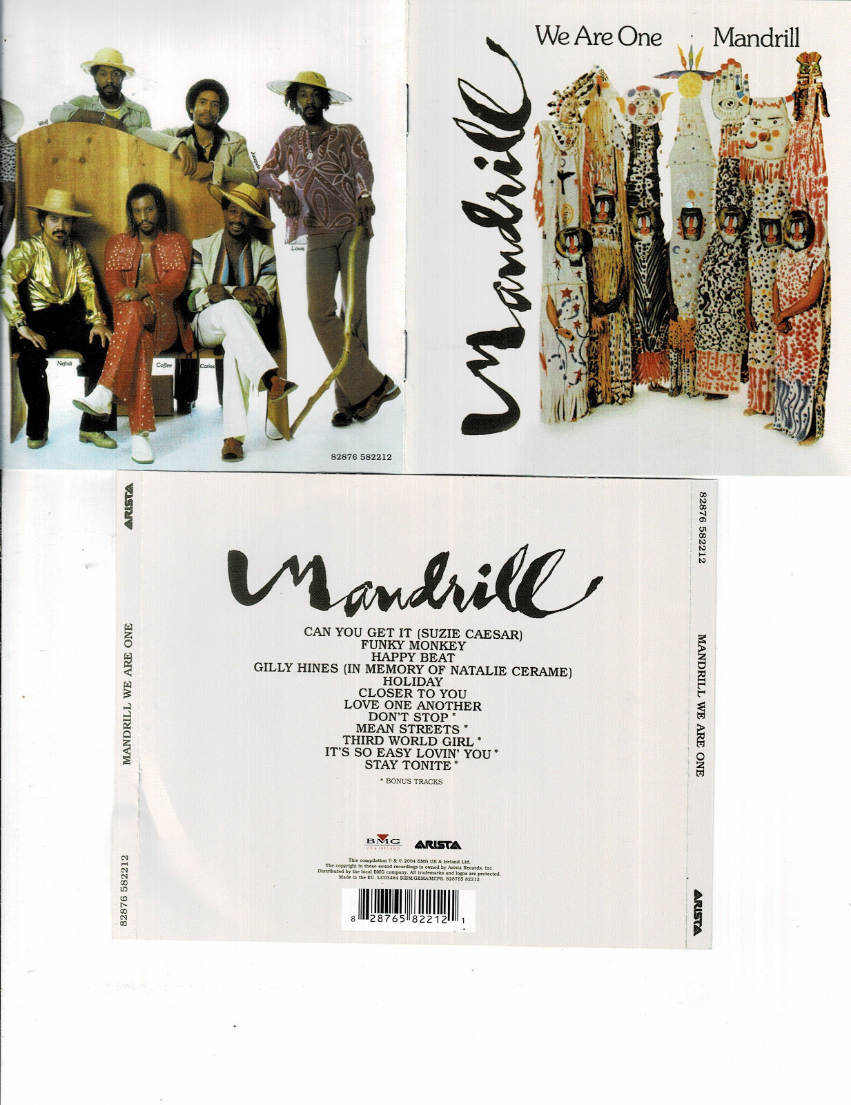 MANDRILL - WE ARE ONE (CD 2004) **12 TRACKS**