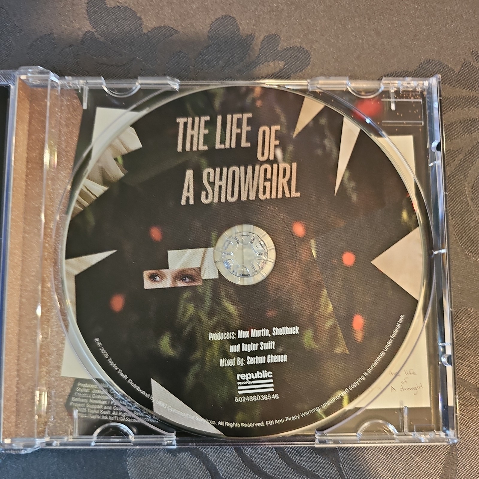 Taylor Swift The Life Of A Showgirl Limited Edition Bonus Acoustic CDs Set Of 4