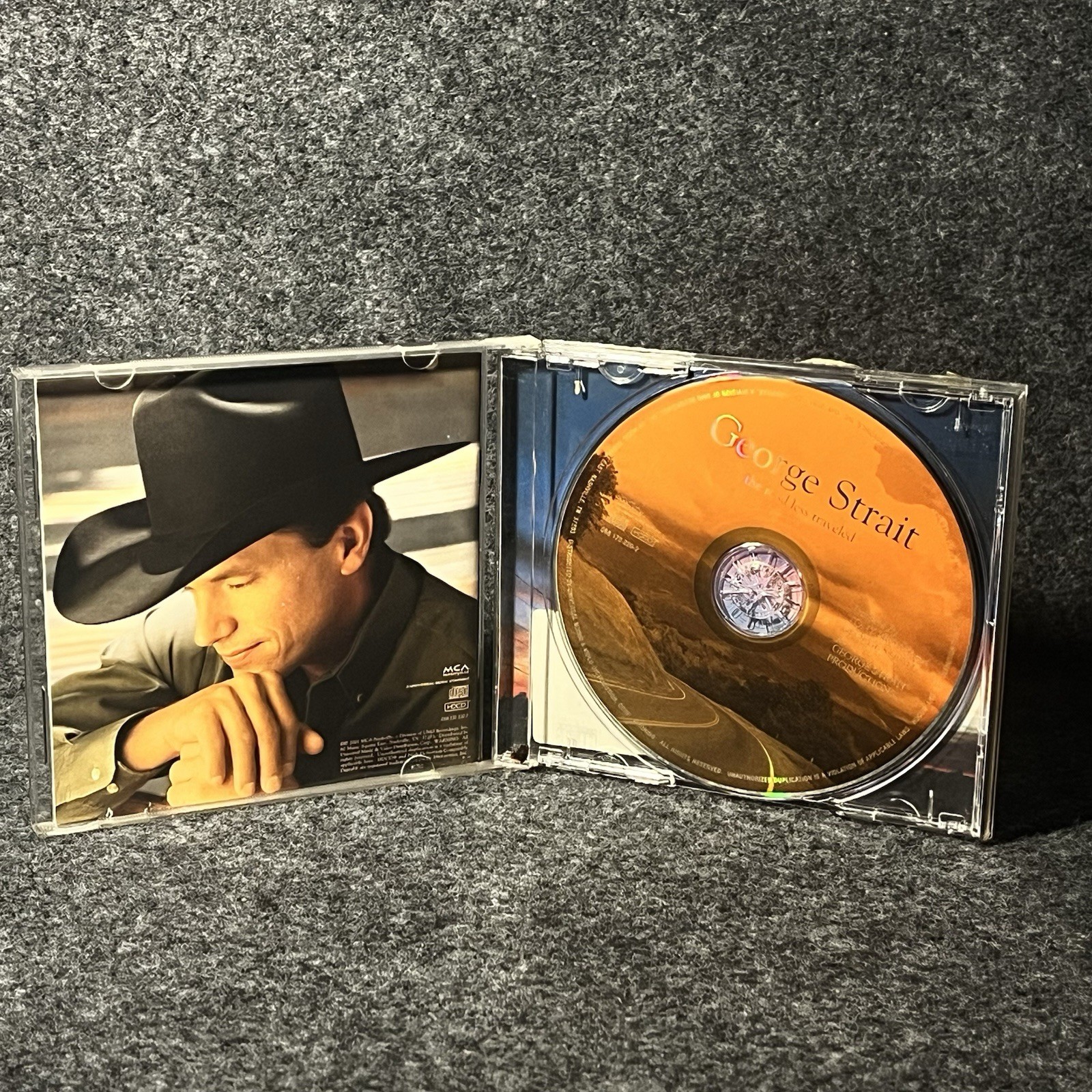 George Strait The Road Less Traveled CD 2001 Country MCA
