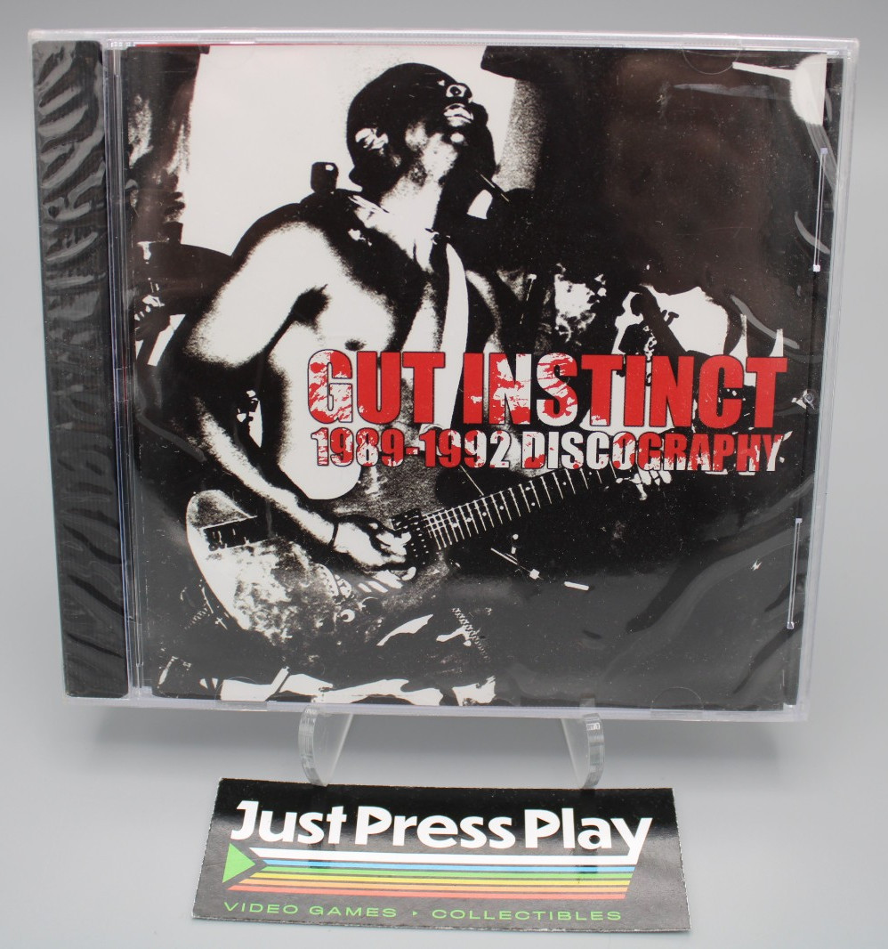 Gut Instinct – 1989-1992 Discography CD Rare 2007 Baltimore Hardcore Punk MDHC