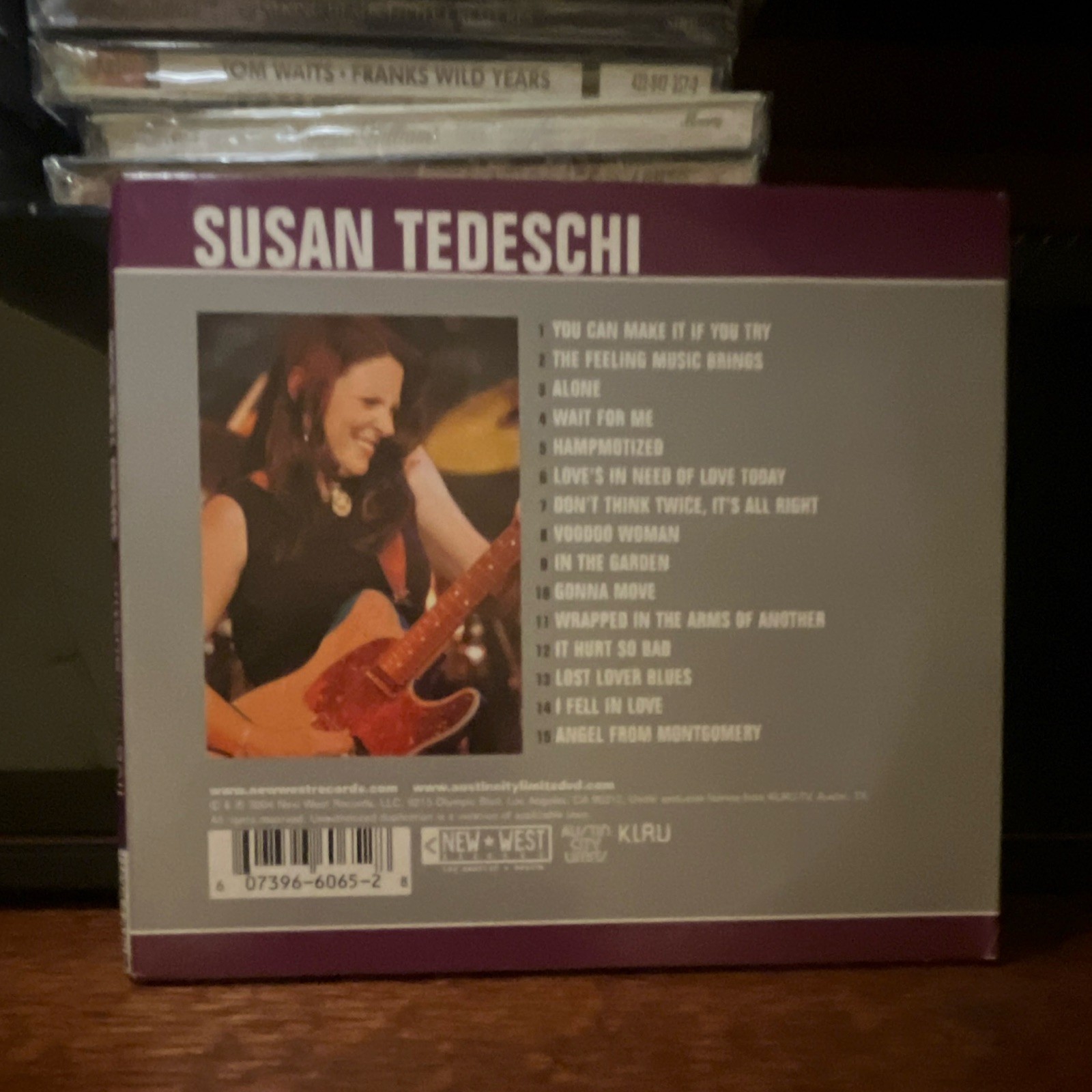 Susan Tedeschi Live from Austin TX CD 2004 New West Records Blues Live Recording