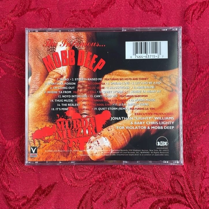 Mobb Deep – MURDA MUZIK (1999) Loud Records, Columbia