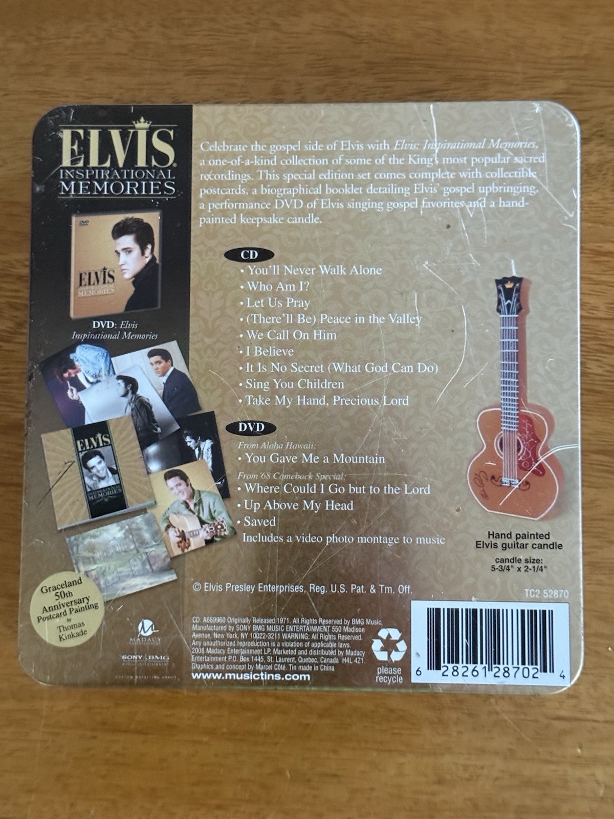 Elvis Presley Inspirational Memories Collector's Ed CD (2008) Sony BMG TC2 52870