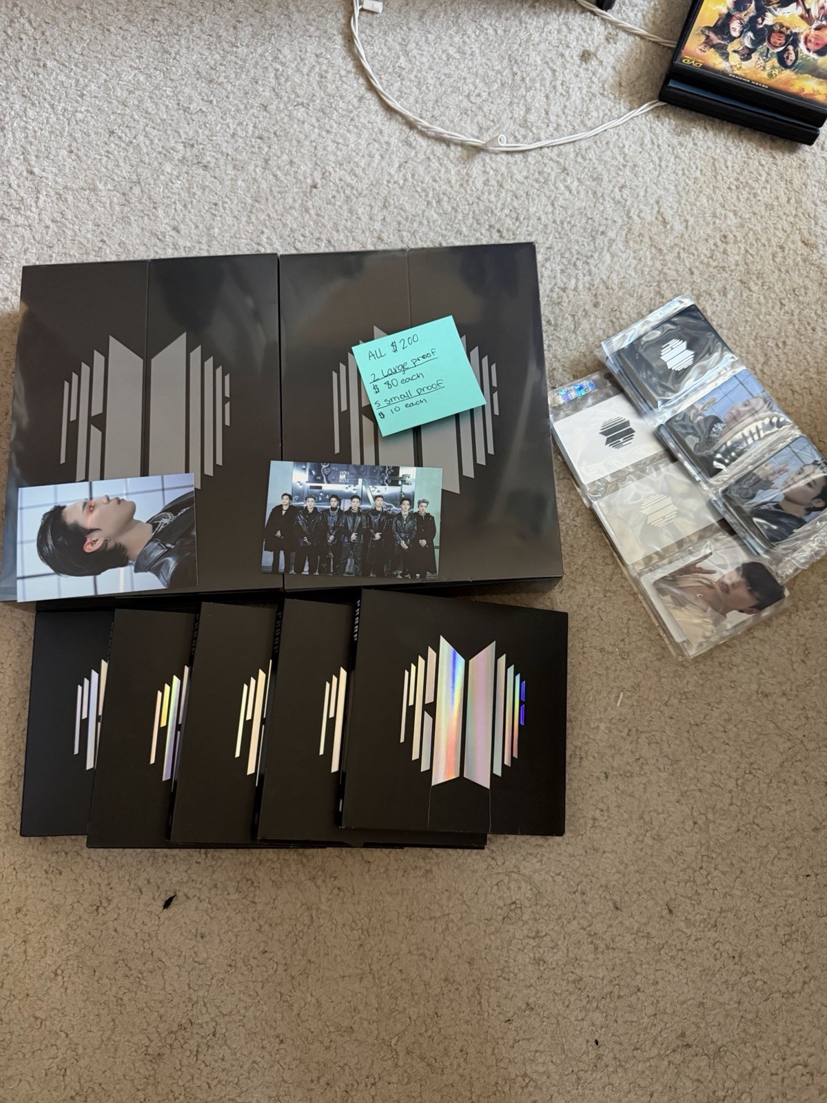 BTS Proof 2022 K-Pop CD Box Set Black, Big Hit Music, 2020s Era