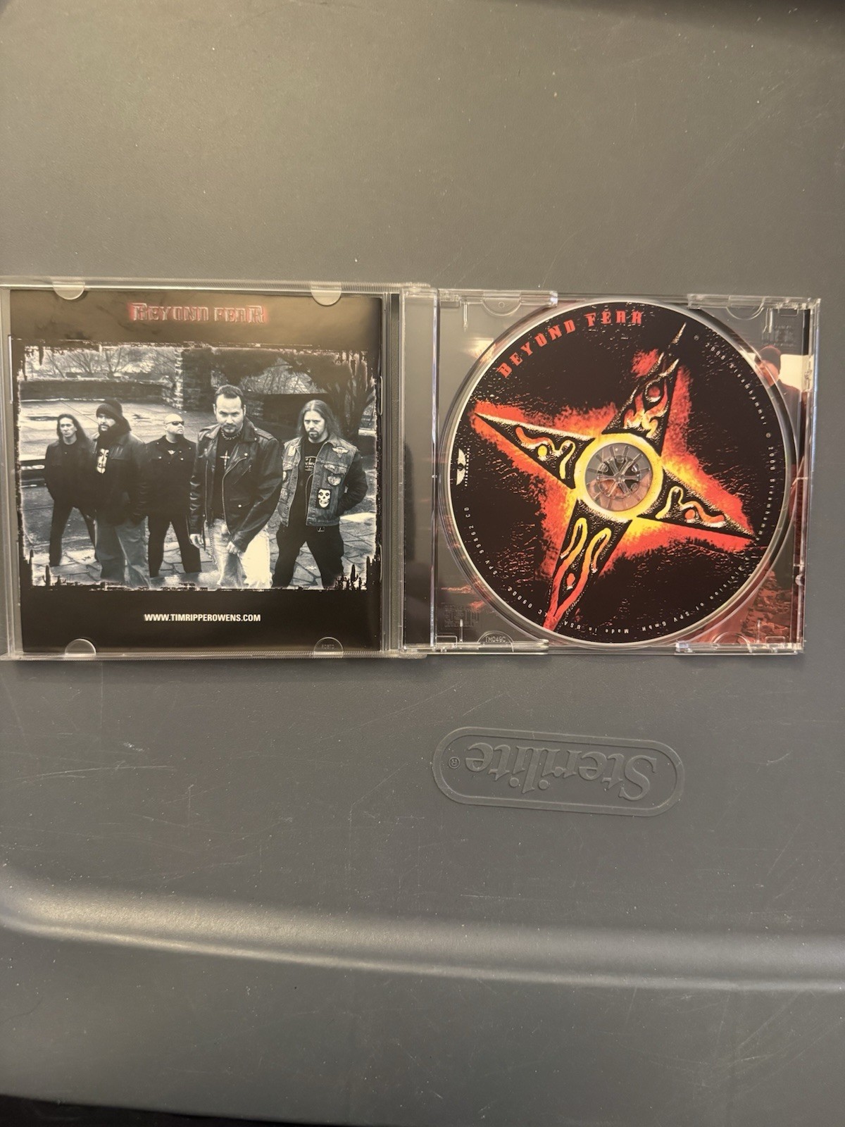 Beyond Fear CD Heavy Metal Rock Album 2006 Steamhammer Tim Ripper Owens Priest