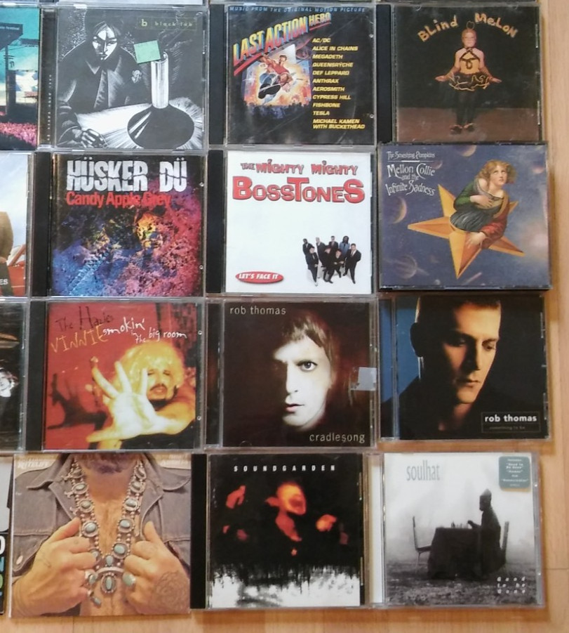 90s ROCK CD LOT: Untested, Many Have Scratches --READ--