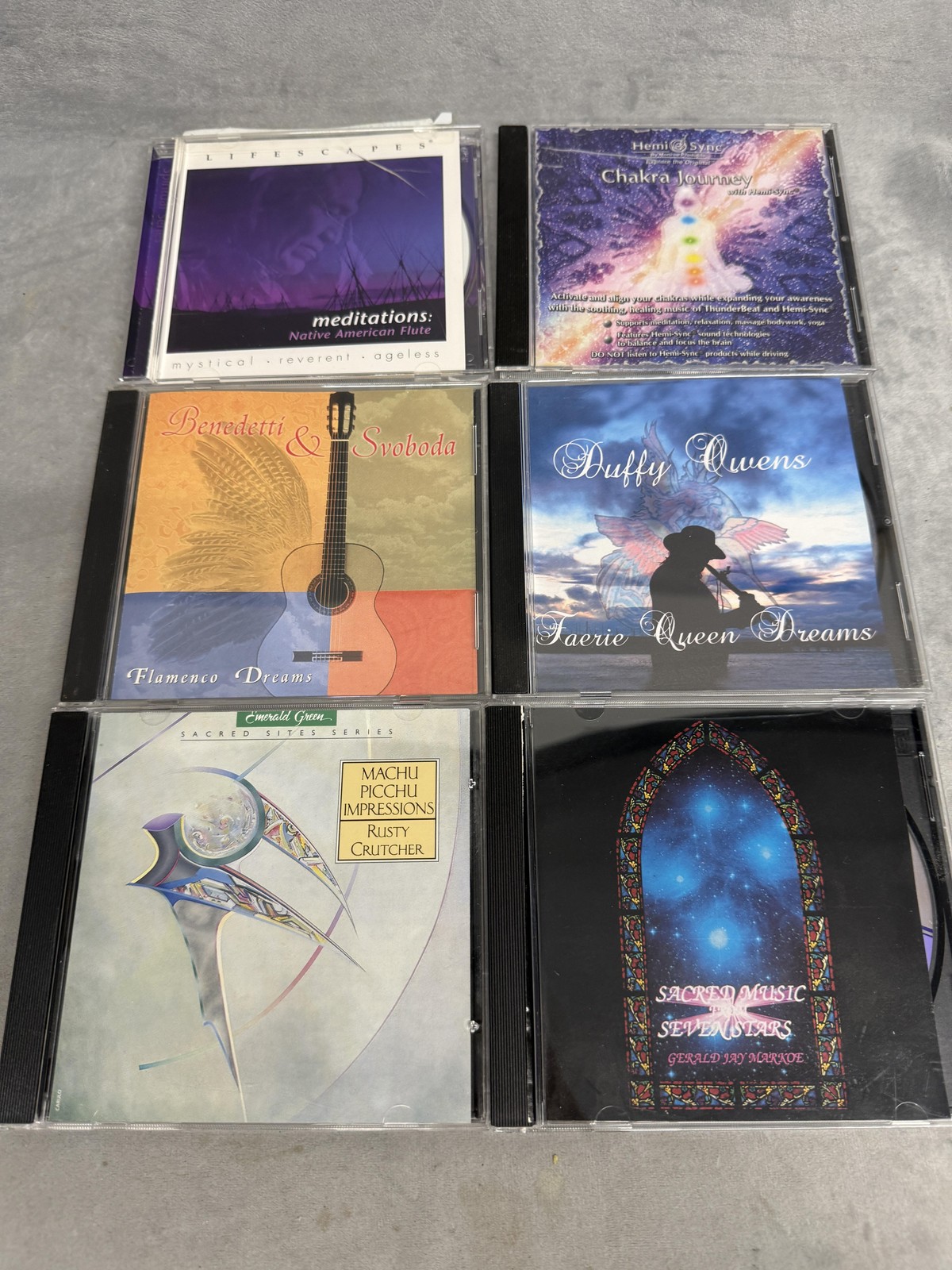 Lot 24 New Age Meditation CDs Chakra Reiki Healing Relaxation Steven Halpern