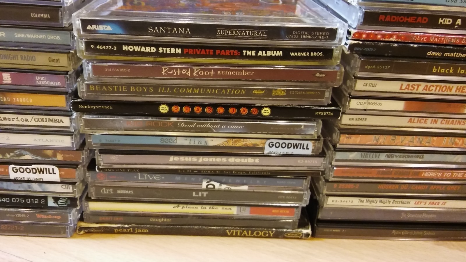 90s ROCK CD LOT: Untested, Many Have Scratches --READ--