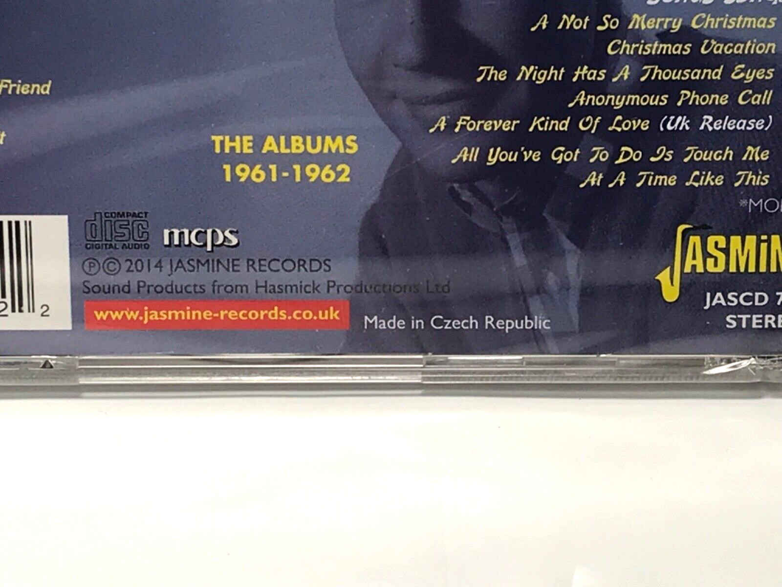 Bobby Vee - The Night Has A Thousand Eyes: The Albums 1961-1962 Import CD UK New