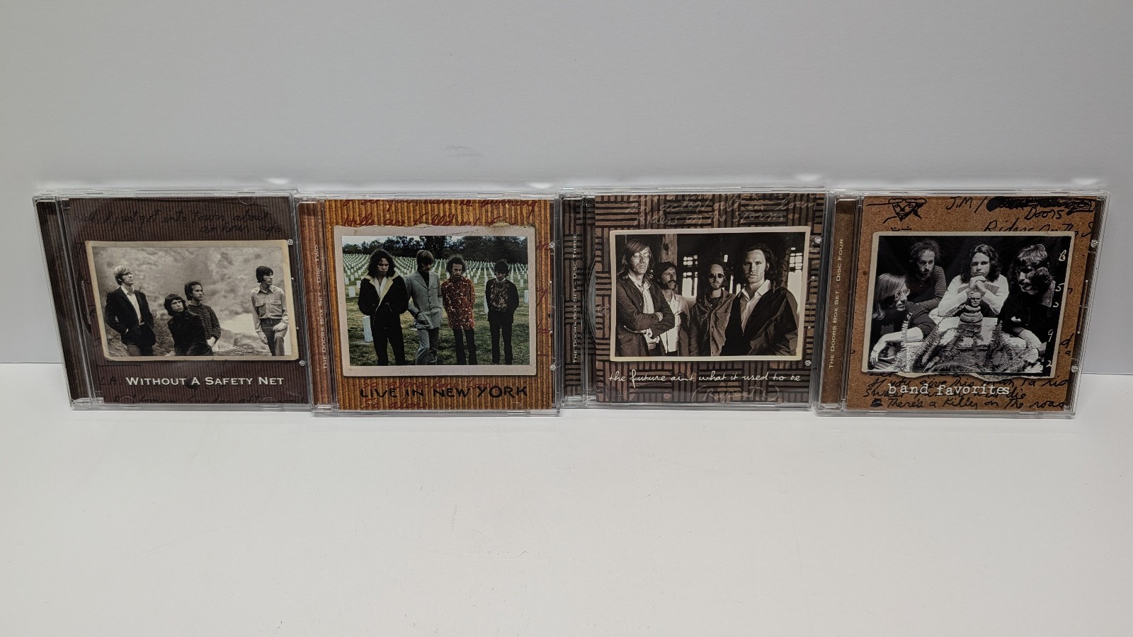 THE DOORS Box Set (4) CD Set + Insert Book & Box All Original 1997