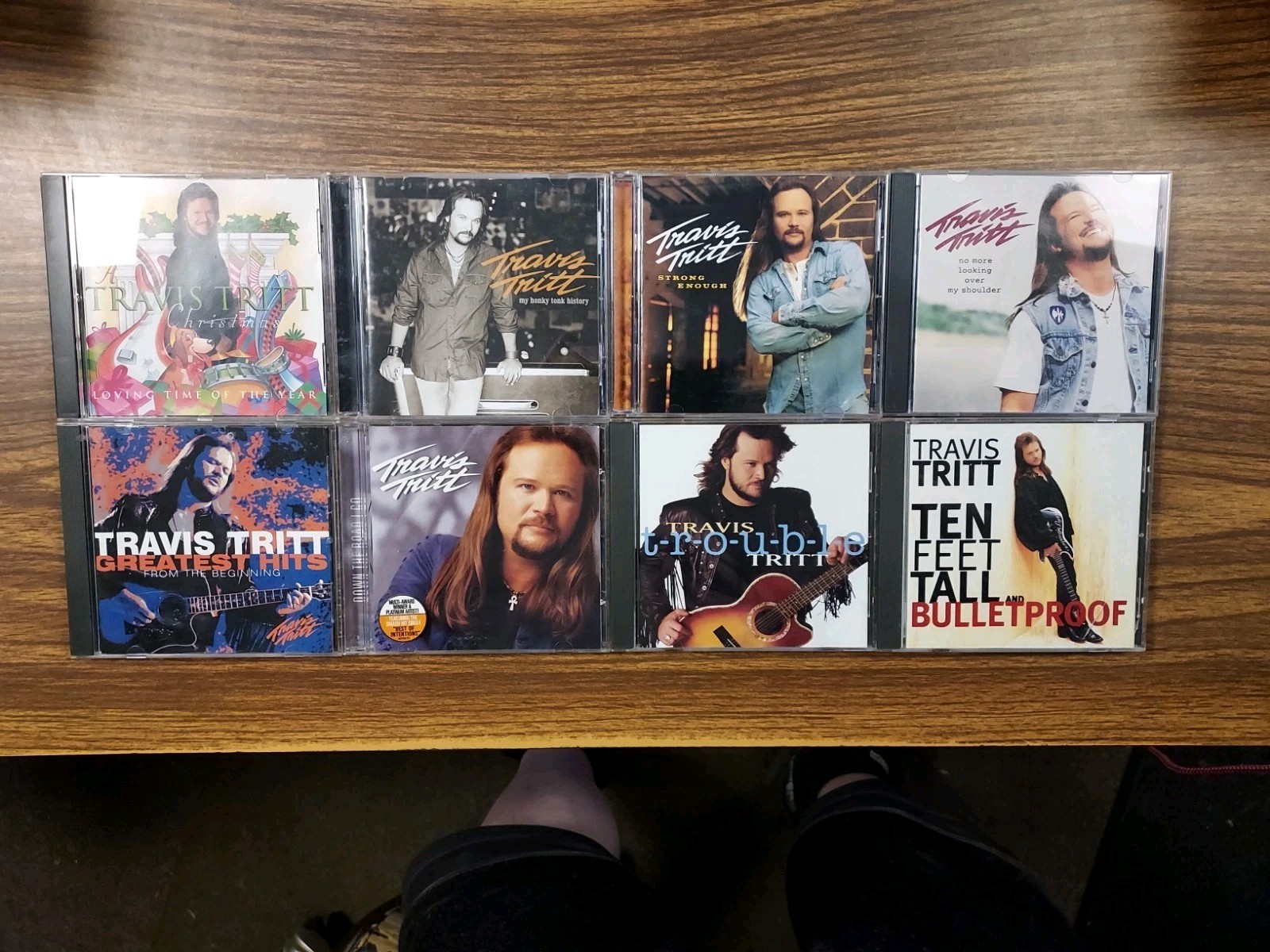 TRAVIS TRITT*LOT OF 8*CD'S ALL DISCS R EXCELLENT SEE PHOTO'S FOR TITLES