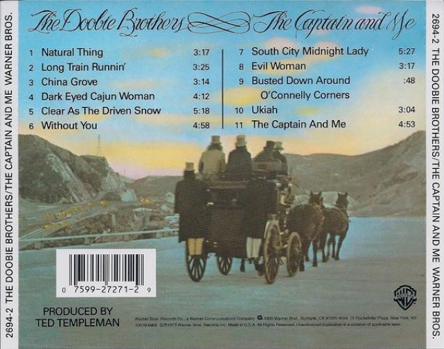 The Doobie Brothers - The Captain And Me (CD) (Near Mint (NM or M-)) - 420994024
