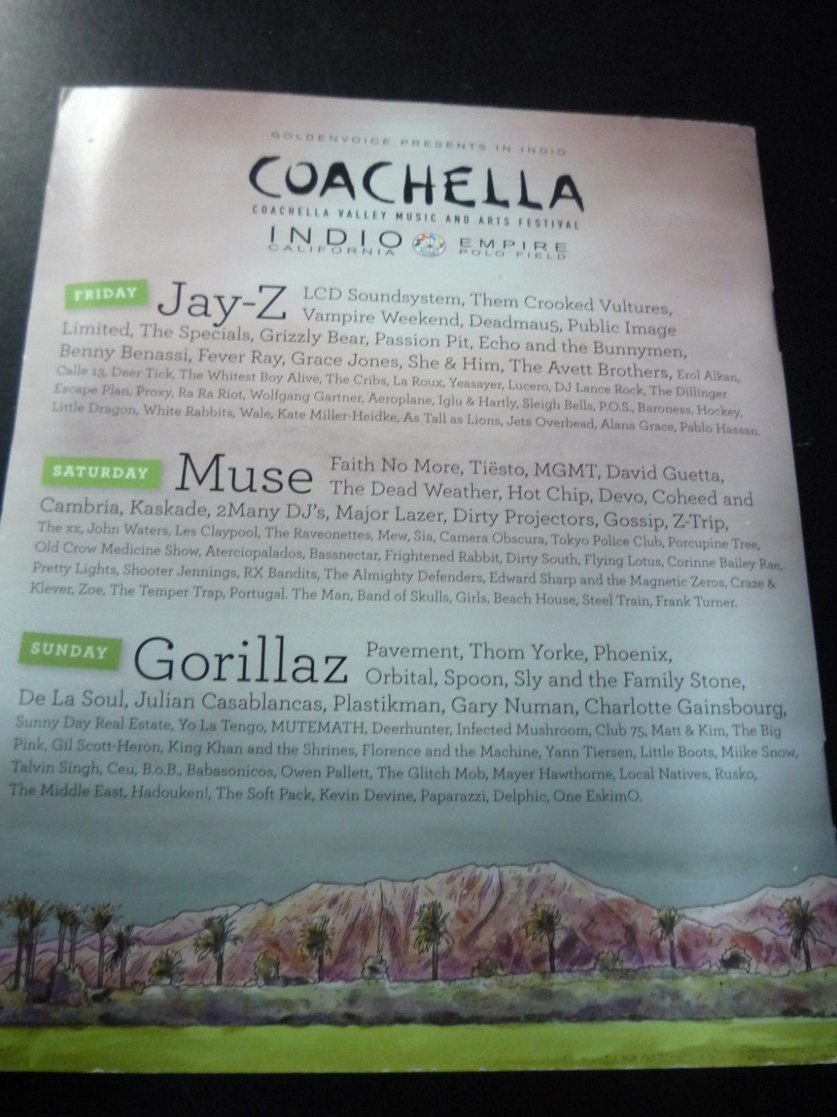 Record Store Day Presents Coachella 201 (Special Edition CD w/booklet)