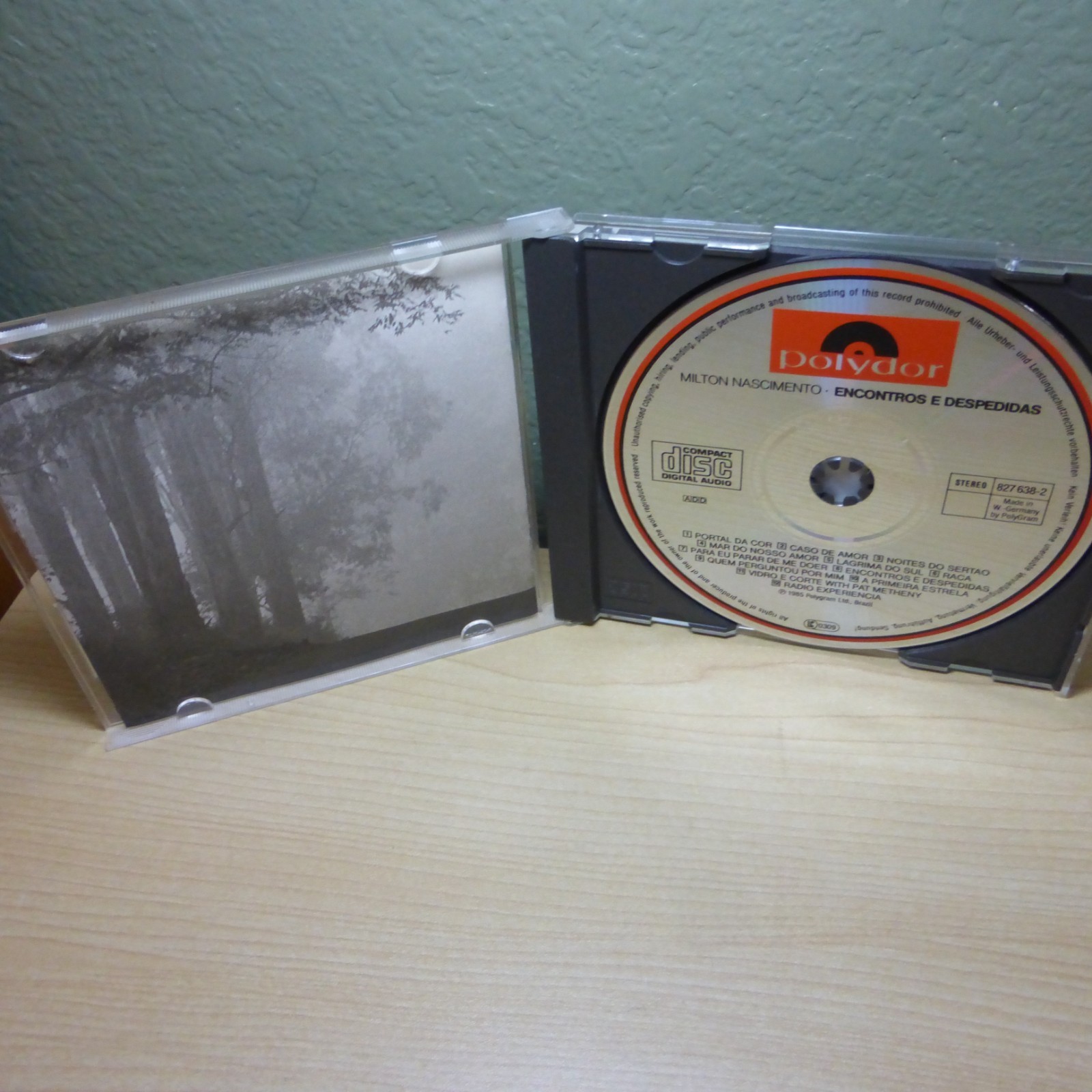 Encontros e Despedidas by Milton Nascimento CD West Germany Polydor