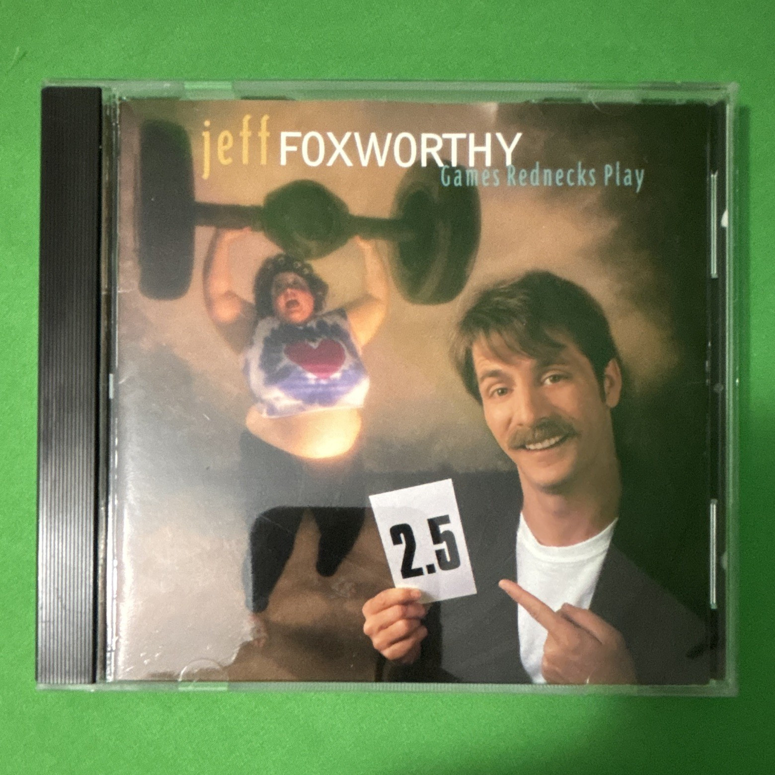 Jeff Foxworthy Games Rednecks Play CD 1996 Warner Bros 9 45856-2