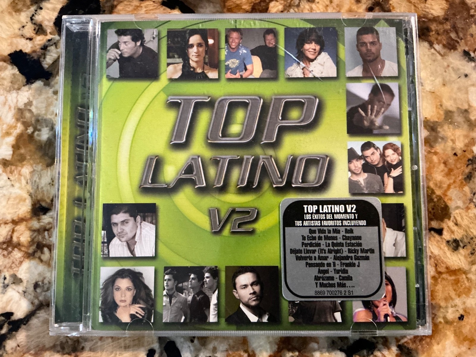 Top Latino V2 by Various Artists (CD, 2006 Sony BMG) VG+